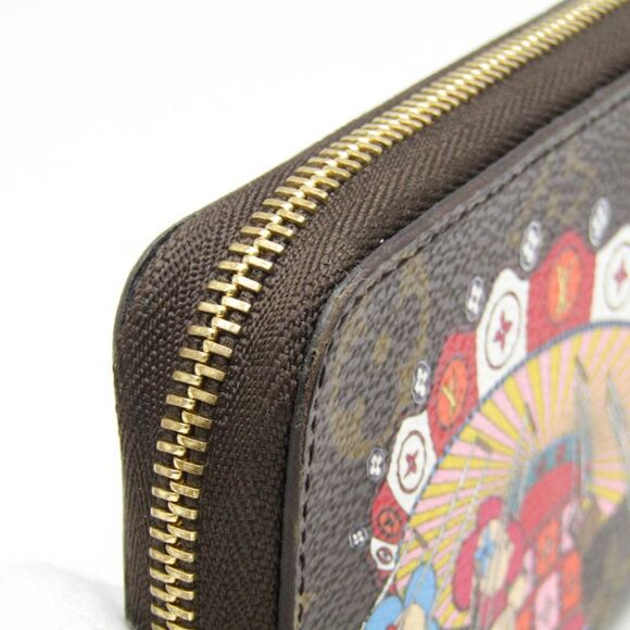 Louis Vuitton Zippy Coin Purse Brown Canvas Wallet  (Pre-Owned) - Picture 4 of 13